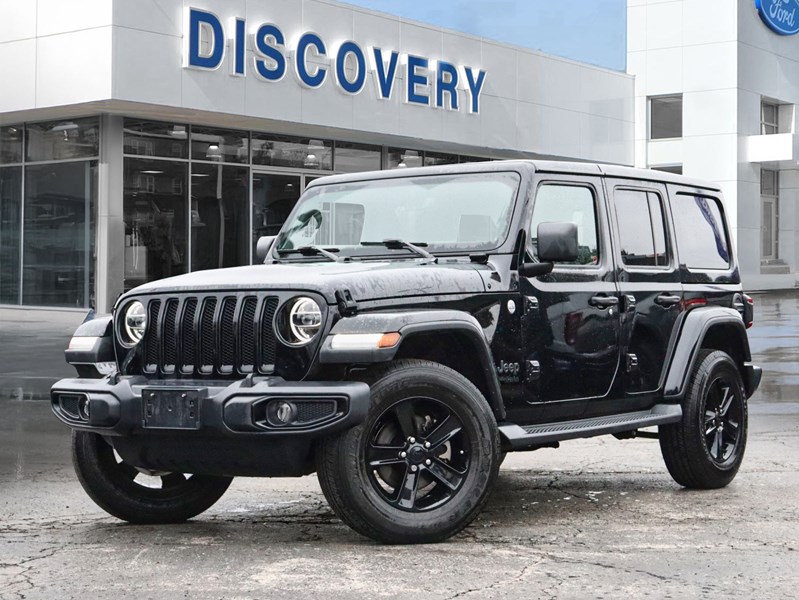 2020 Jeep Wrangler Unlimited Sahara Altitude | 4X4 | 3.6L | AUTO | NAV | LED