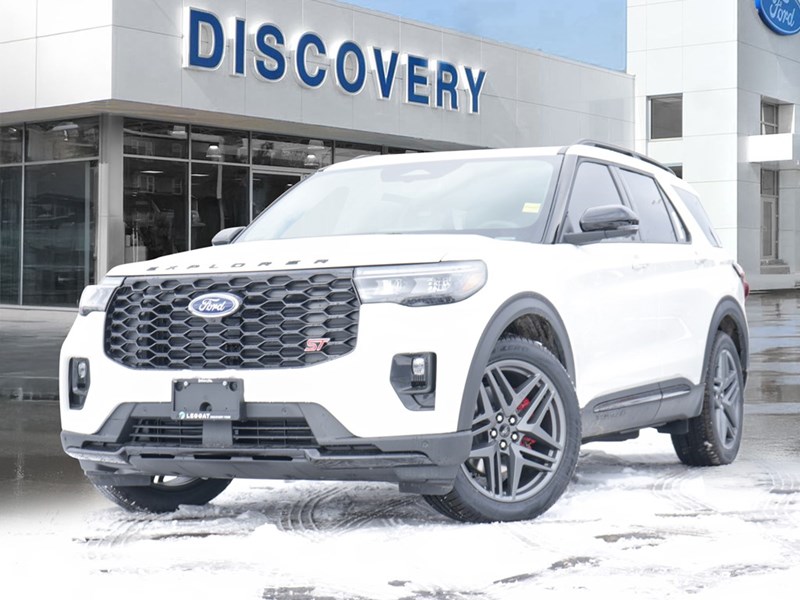 2026 Ford Explorer ST | 4WD | 3.0L | ROOF | TOW | 360 | HTD STR WHL