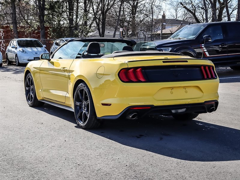 2018 Ford Mustang EcoBoost Convertible
