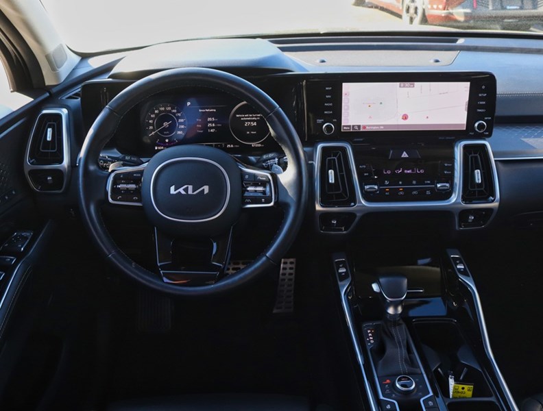 2022 Kia Sorento SX AWD w/Black Leather/PANO-ROOF/TURBO/360 CAMERA