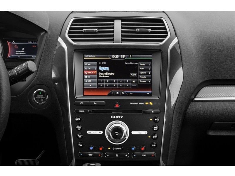 2017 Ford Explorer 4WD 4dr Sport Interior Shot 2