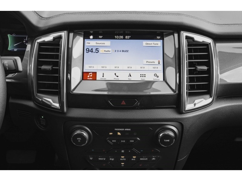 2020 Ford Ranger LARIAT 4WD SuperCrew 5' Box Interior Shot 2