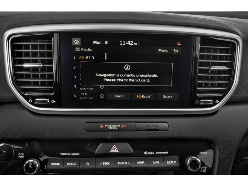 2021 Kia Sportage SX AWD Interior Shot 8