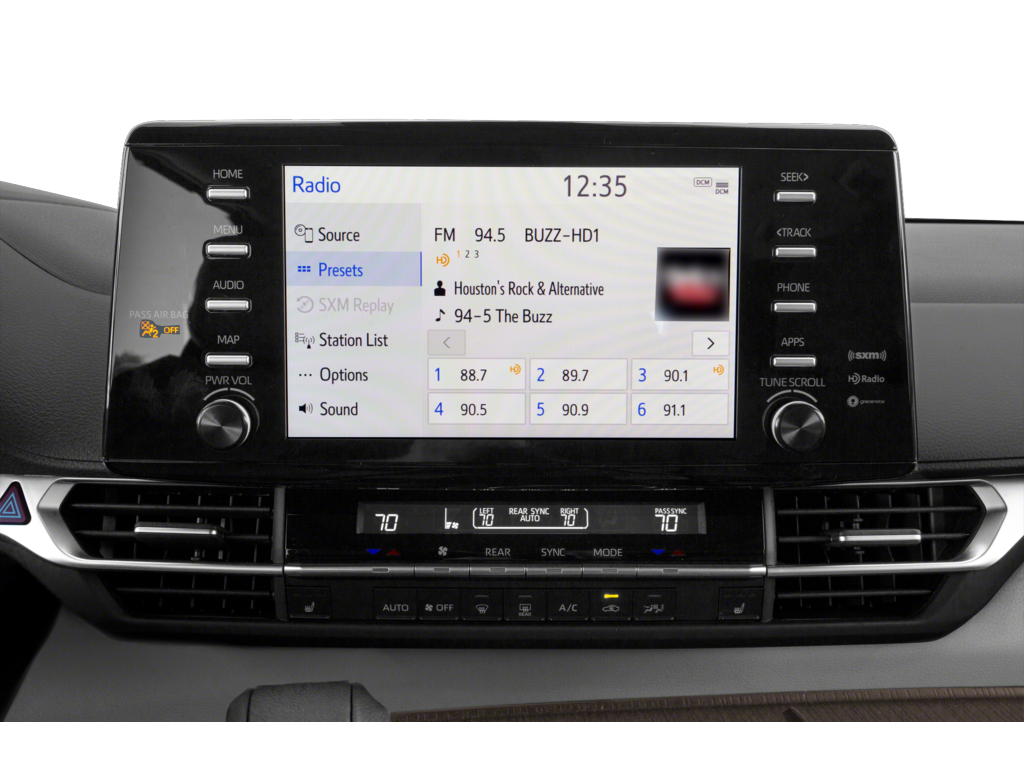 2024 Toyota Sienna Interior