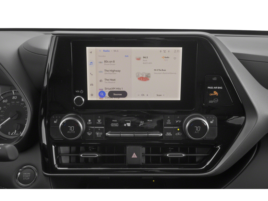 2025 Toyota Highlander Interior