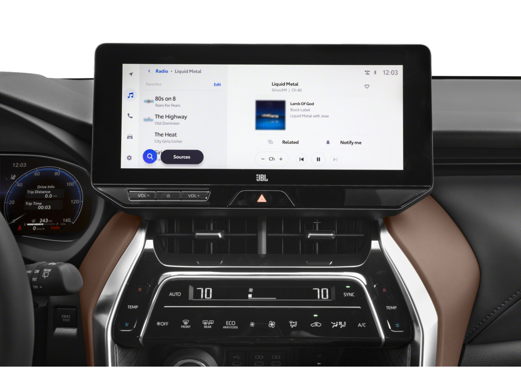 2024 Toyota Venza Interior