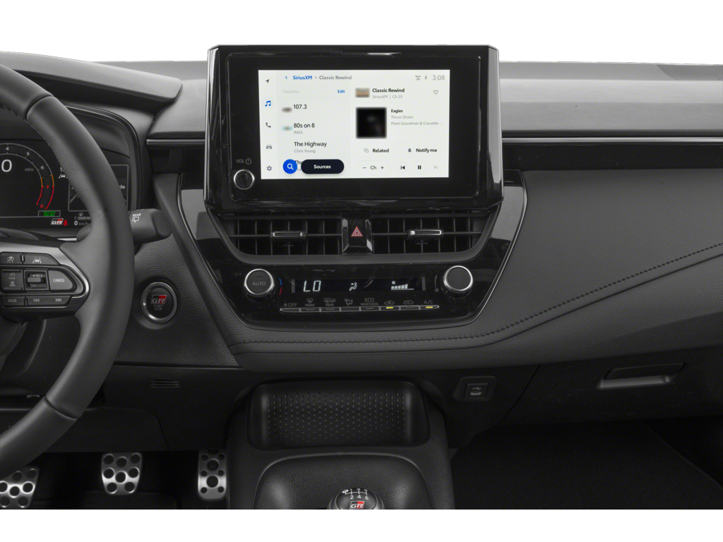 2024 Toyota GR Corolla Interior