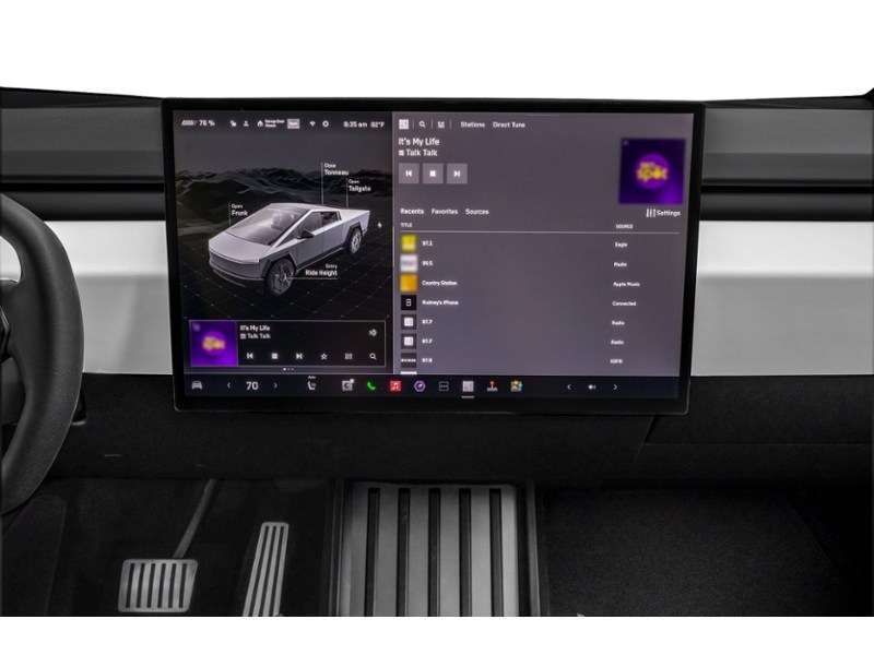 2025 Tesla Cybertruck AWD Interior Shot 2