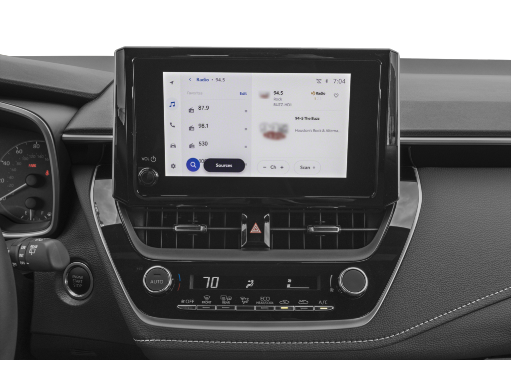 2025 Toyota Corolla Hatchback Interior