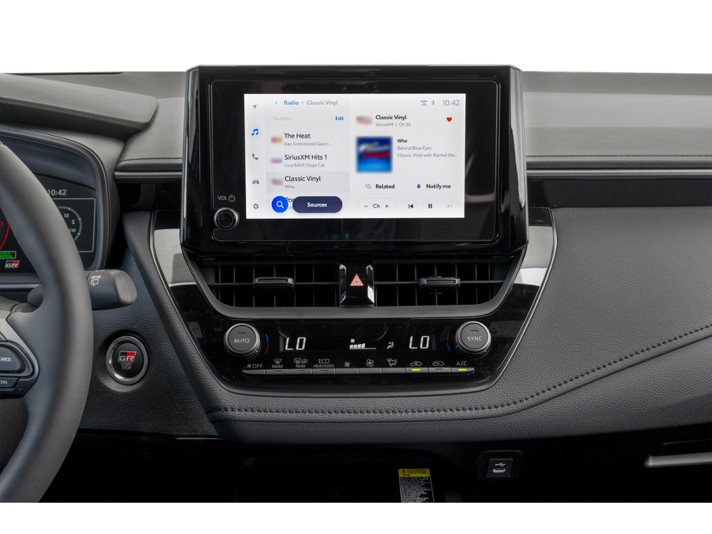 2026 toyota gr-corolla Interior