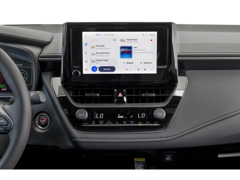 2026 Toyota GR Corolla PREMIUM AUTOMATIC TRANSMISSION Interior Shot 2