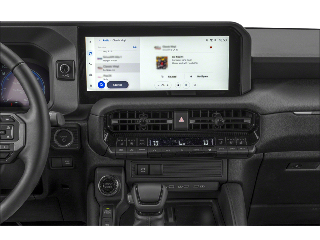 2026 toyota land cruiser Interior