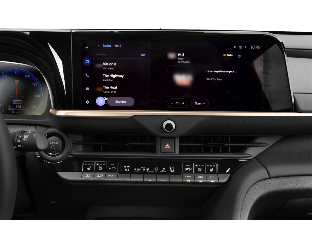 2026 toyota crown-signia Interior