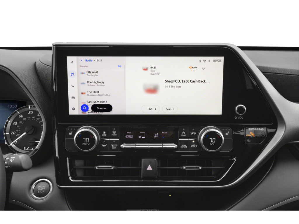 2026 toyota highlander Interior