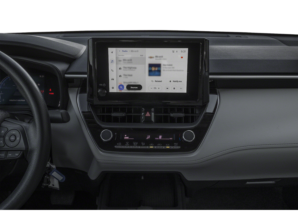 2026 toyota corolla-cross Interior