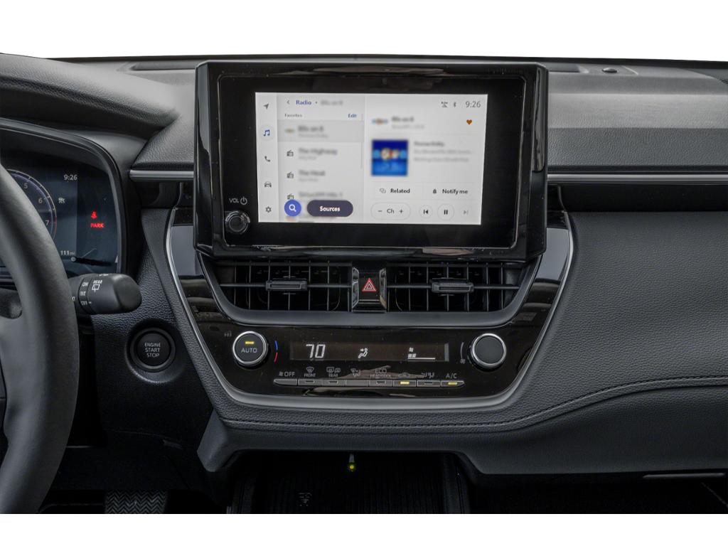 2026 toyota corolla-cross Interior