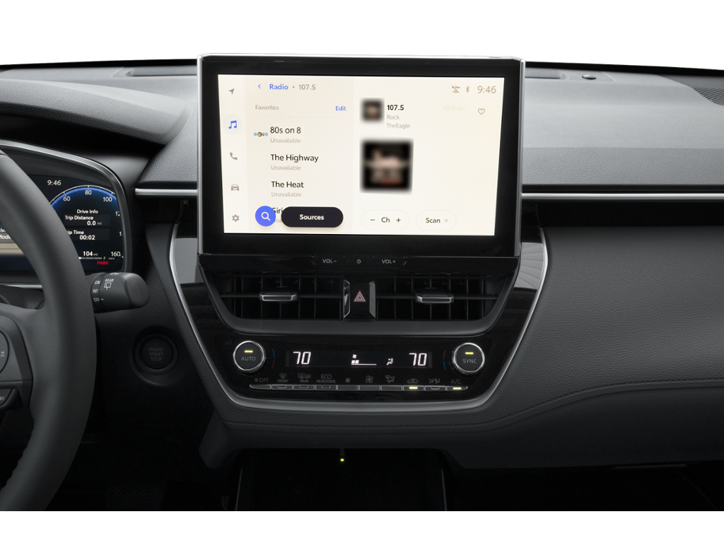 2026 toyota corolla-cross Interior