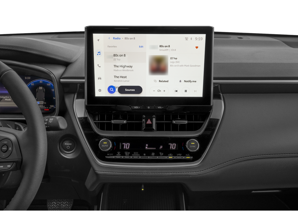 2026 toyota corolla-cross-hybrid Interior