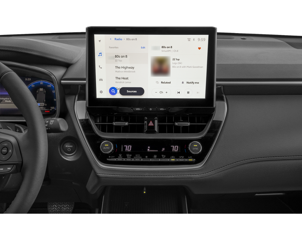 2026 toyota Corolla Cross Hybrid Interior