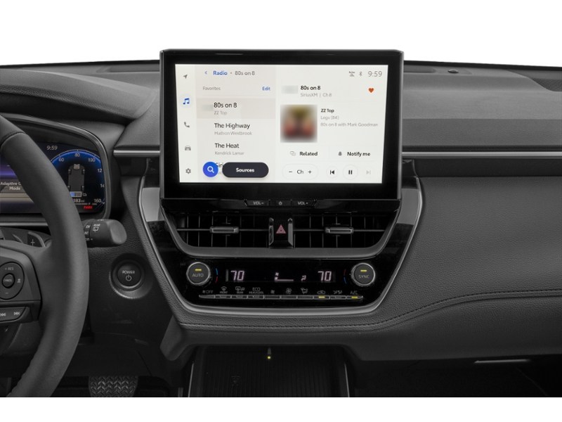 2026 Toyota Corolla Cross Hybrid Hybrid XSE AWD Interior Shot 2