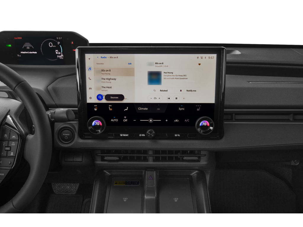 2026 toyota bz Interior