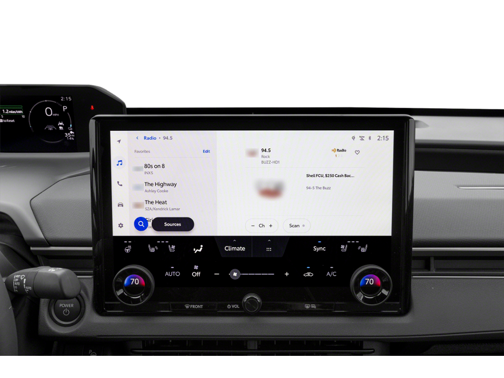 2026 toyota bz Interior