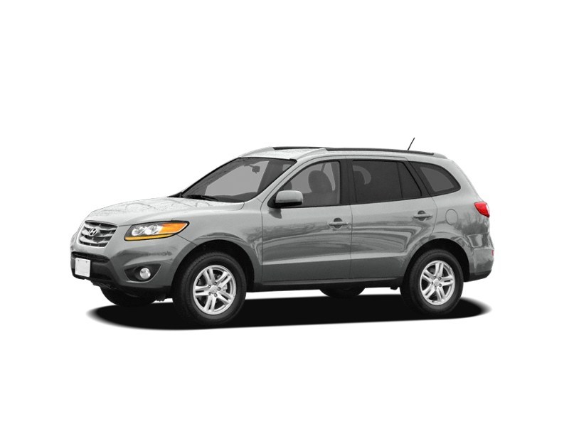 2010 Hyundai Santa Fe FWD 4dr I4 Auto GL Radiant Silver Metallic  Shot 5