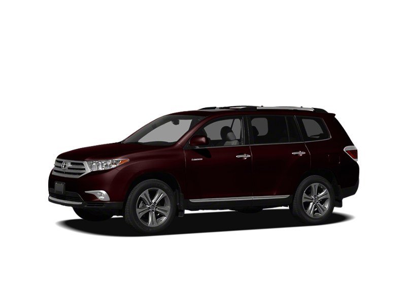 2011 Toyota Highlander 4WD 4dr Limited Sizzling Crimson Mica  Shot 2
