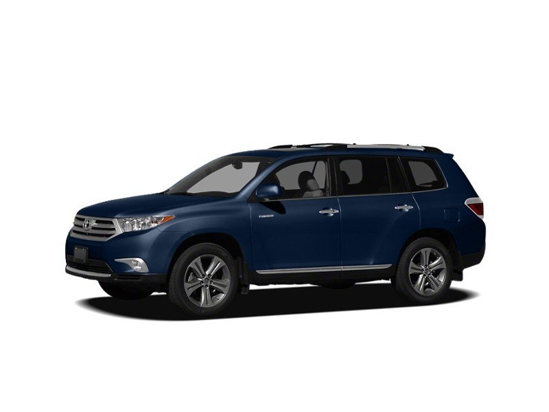 2011 Toyota Highlander 4WD 4dr Limited Nautical Blue Metallic  Shot 4