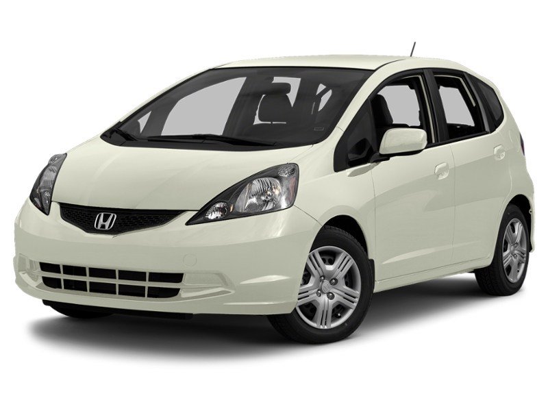 2013 Honda Fit 5dr HB Auto LX Taffeta White  Shot 1