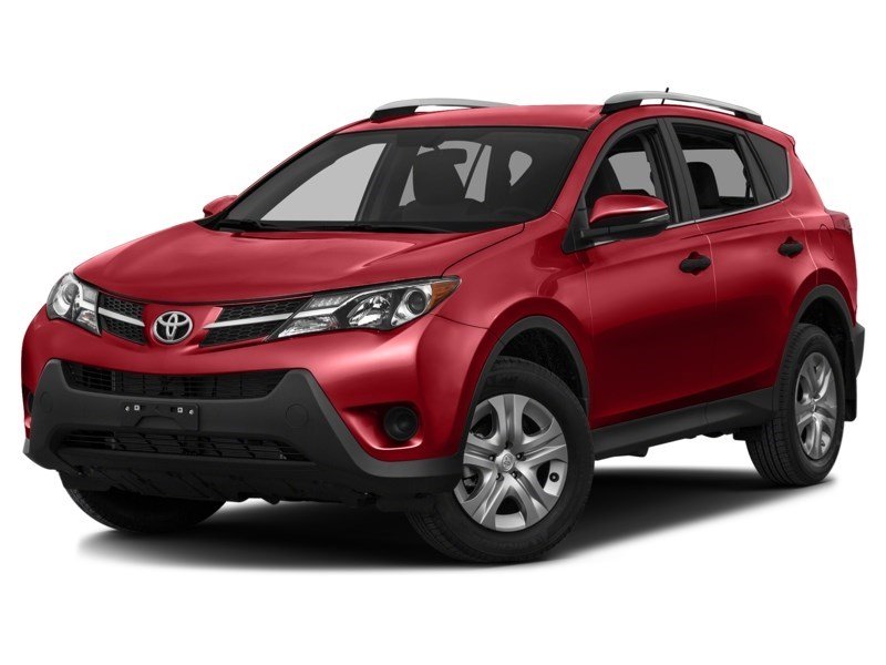 2015 Toyota RAV4 AWD 4dr LE Barcelona Red Metallic  Shot 1