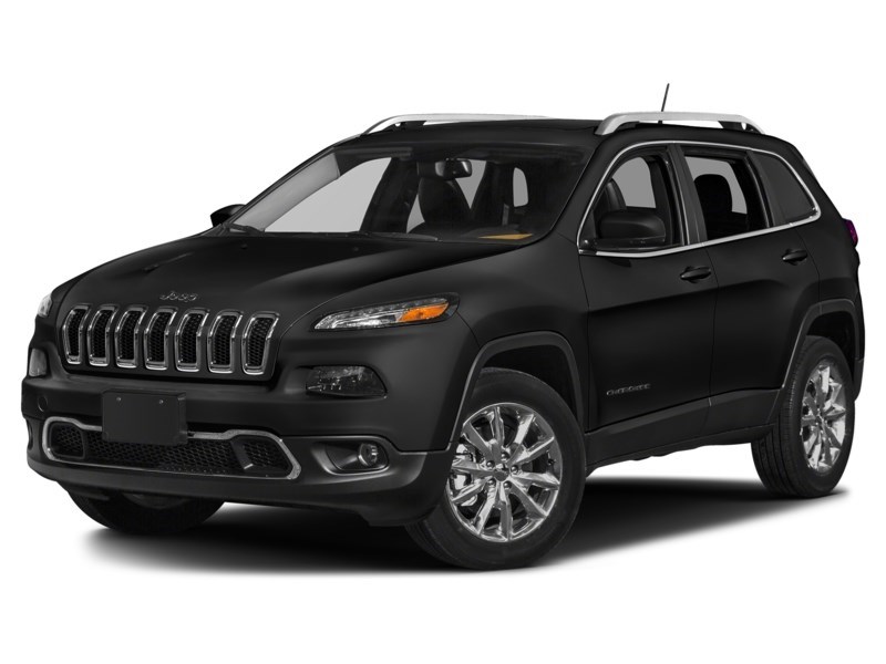 2016 Jeep Cherokee 4WD 4dr Limited Brilliant Black Crystal Pearl  Shot 1