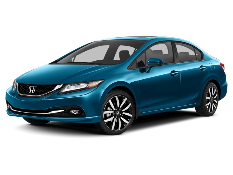 2015 Honda Civic 4dr Auto Touring Dyno Blue Pearl  Shot 2