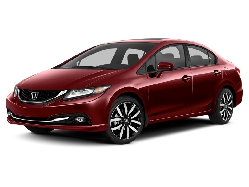 2015 Honda Civic 4dr Auto Touring Crimson Pearl  Shot 7