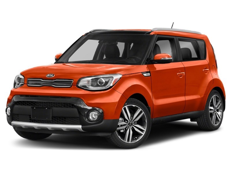 2018 Kia Soul EX Premium Auto Wild Orange  Shot 19