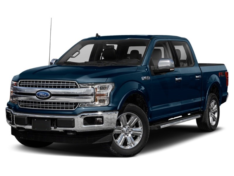 2020 Ford F-150 LARIAT 4WD SuperCrew 5.5' Box Blue Jeans Metallic  Shot 28