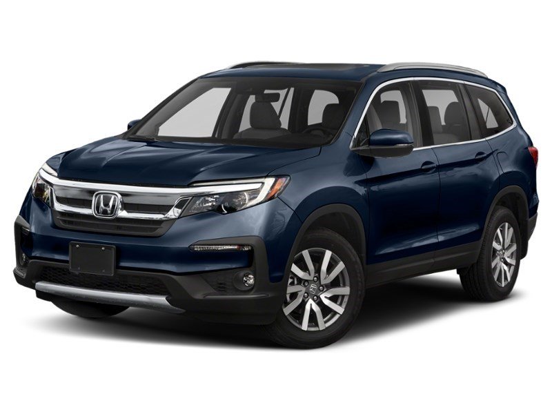 2019 Honda Pilot EX-L Navi AWD Obsidian Blue Pearl  Shot 5