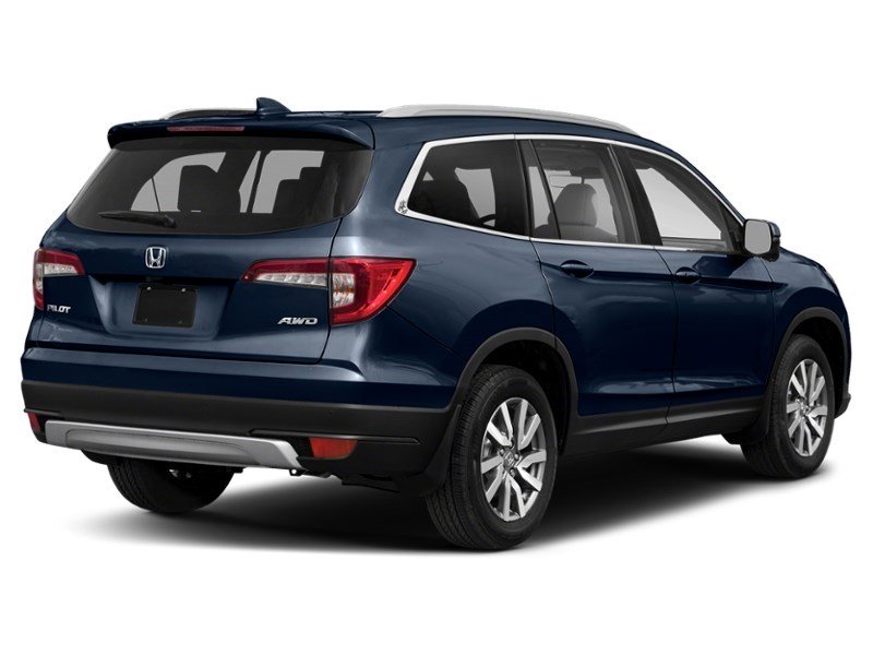 2019 Honda Pilot EX-L Navi AWD Obsidian Blue Pearl  Shot 3