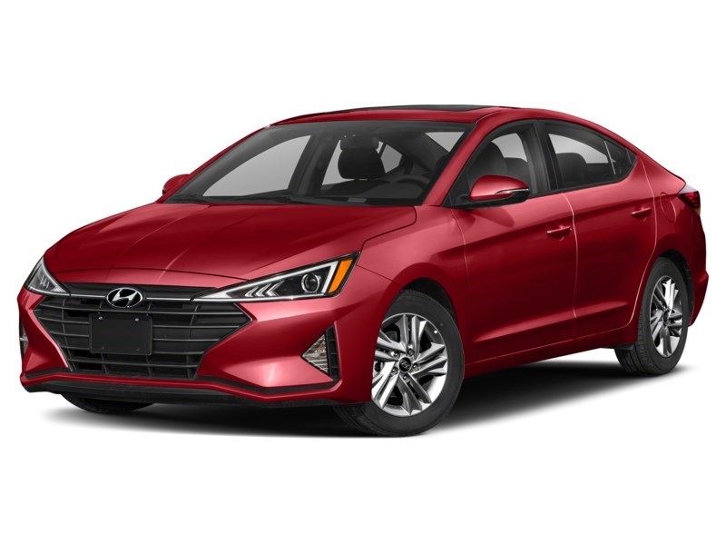 2020 Hyundai Elantra Preferred w/Sun & Safety Package IVT Fiery Red  Shot 4