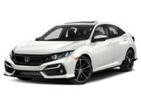 2020 Honda Civic Hatchback Sport CVT Platinum White Pearl  Shot 4