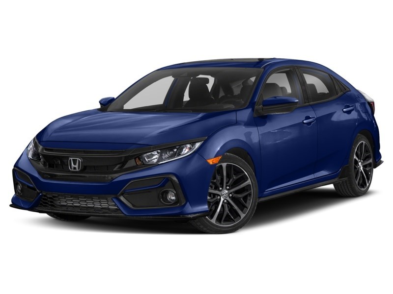 2020 Honda Civic Sport CVT Aegean Blue Metallic  Shot 10