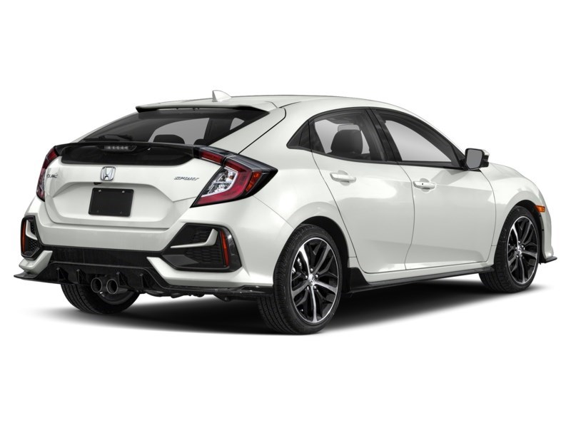2020 Honda Civic Sport CVT Platinum White Pearl  Shot 2