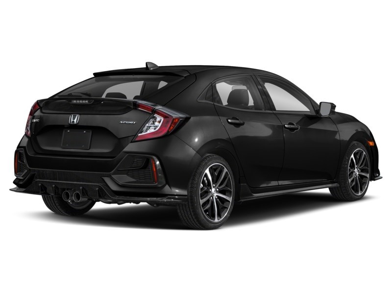 2020 Honda Civic Sport CVT Crystal Black Pearl  Shot 14