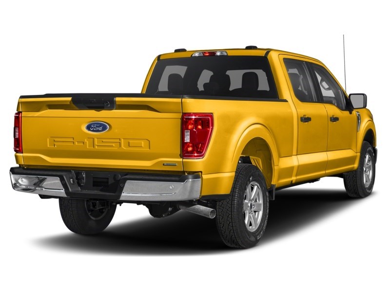 2023 Ford F-150 XLT 4WD SuperCrew 5.5' Box Yellow  Shot 8