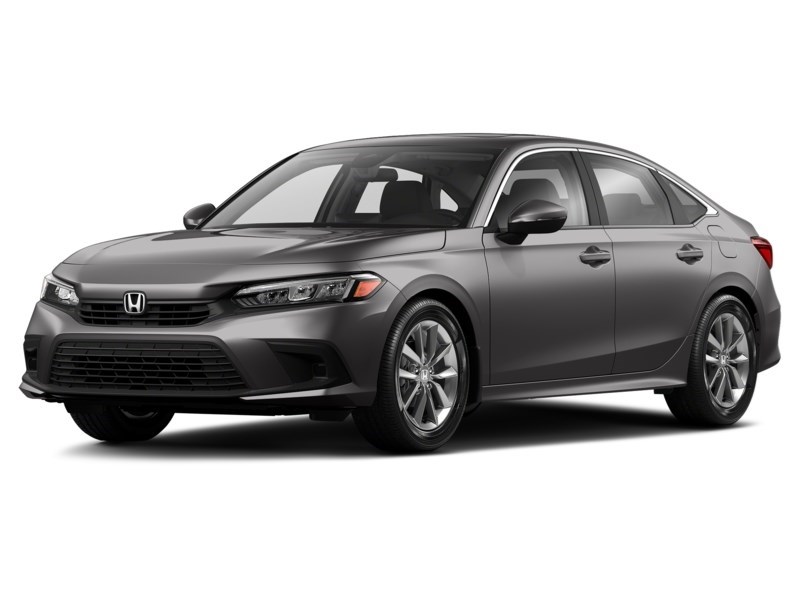 2022 Honda Civic EX CVT Lunar Silver Metallic  Shot 4