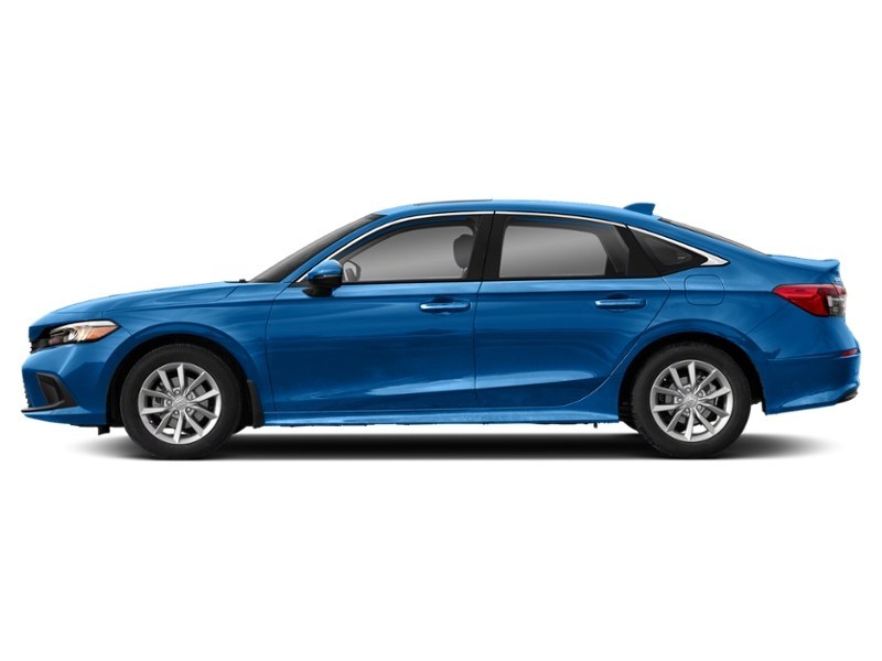 2022 Honda Civic Sedan EX CVT Aegean Blue Metallic  Shot 3