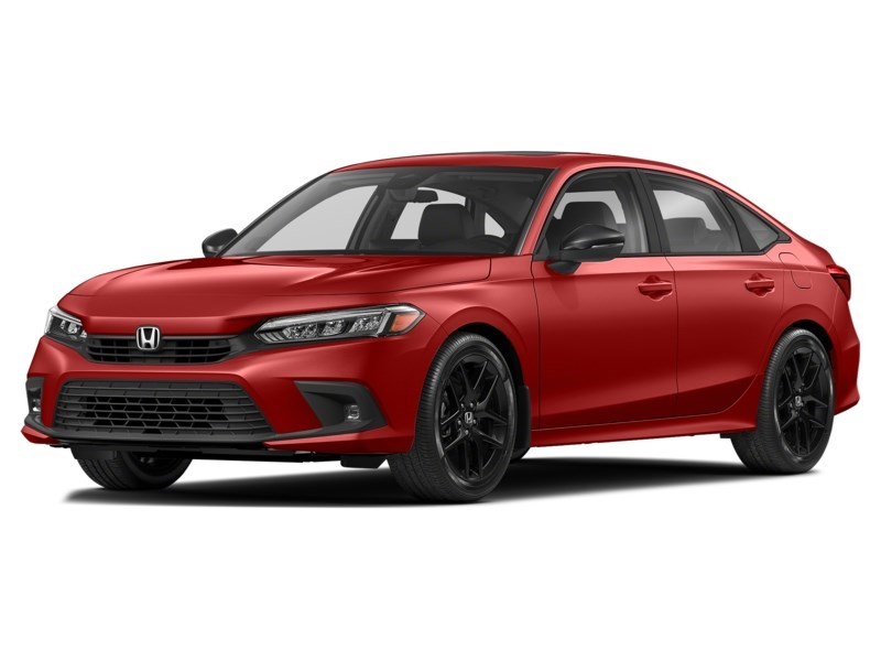 2023 Honda Civic Sport CVT Rallye Red  Shot 1