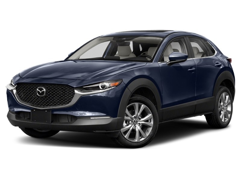 2022 Mazda CX-30 GS AWD Deep Crystal Blue Mica  Shot 4