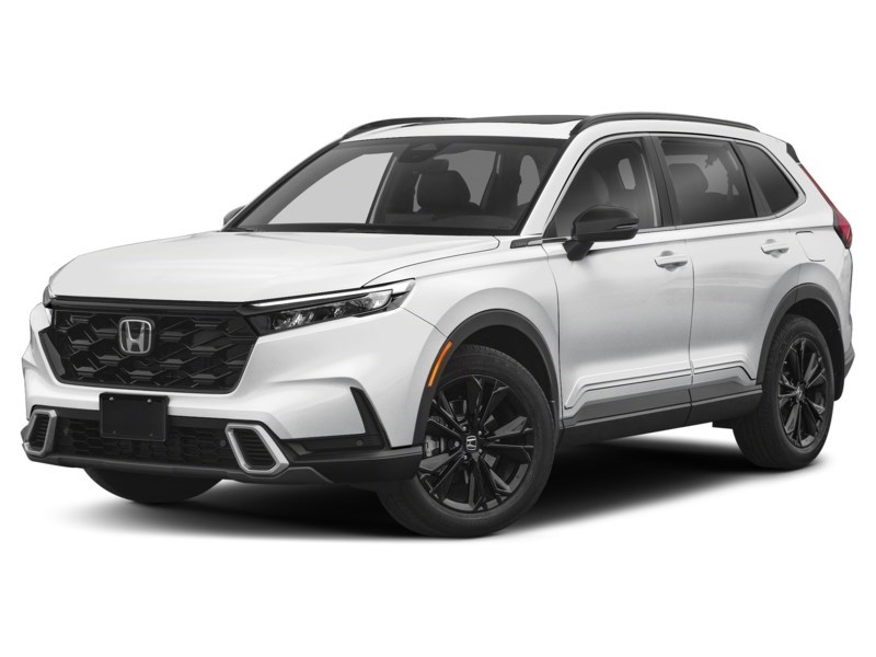 2025 Honda CR-V Hybrid Touring AWD Platinum White Pearl  Shot 4