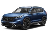 2024 Honda CR-V Hybrid Touring | AWD | 2.0L | ONE OWNER | ACCIDENT FREE Canyon River Blue Metallic  Shot 1